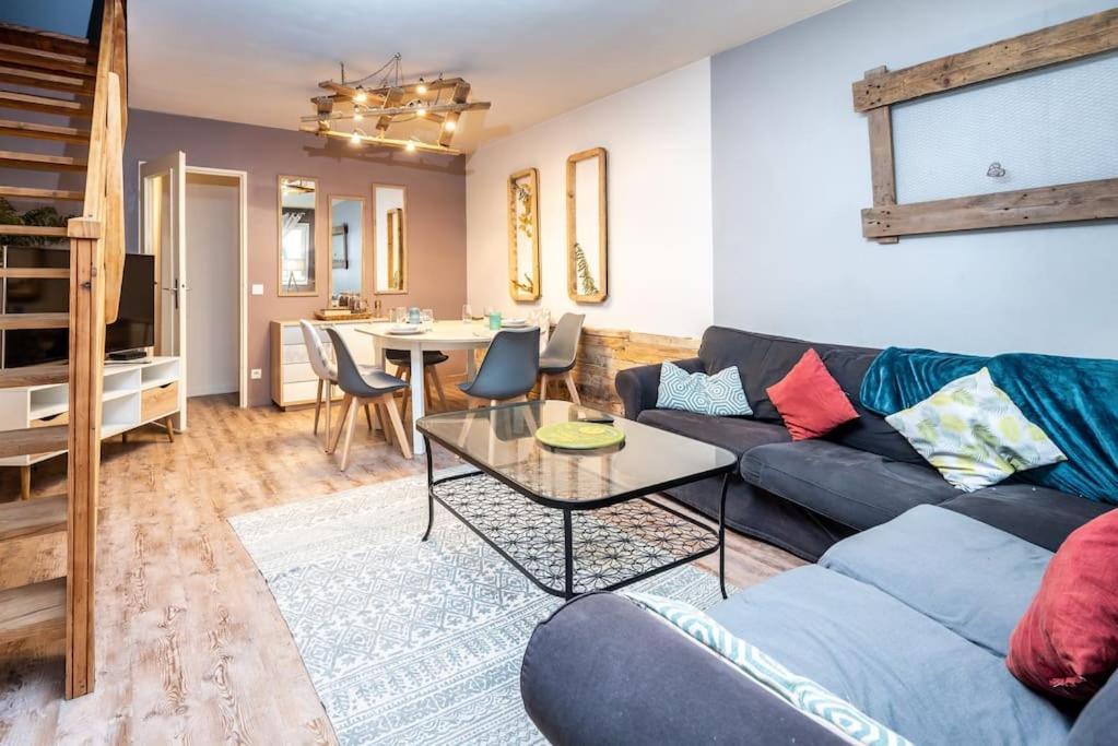 Apartamento Duplex cosy et contemporain avec parking privé Amiens Exterior foto