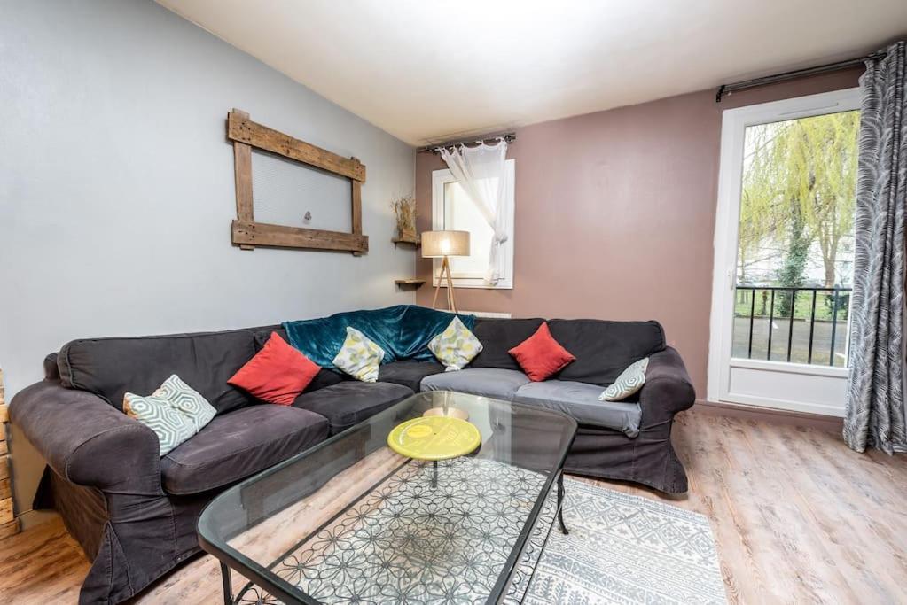 Apartamento Duplex cosy et contemporain avec parking privé Amiens Exterior foto